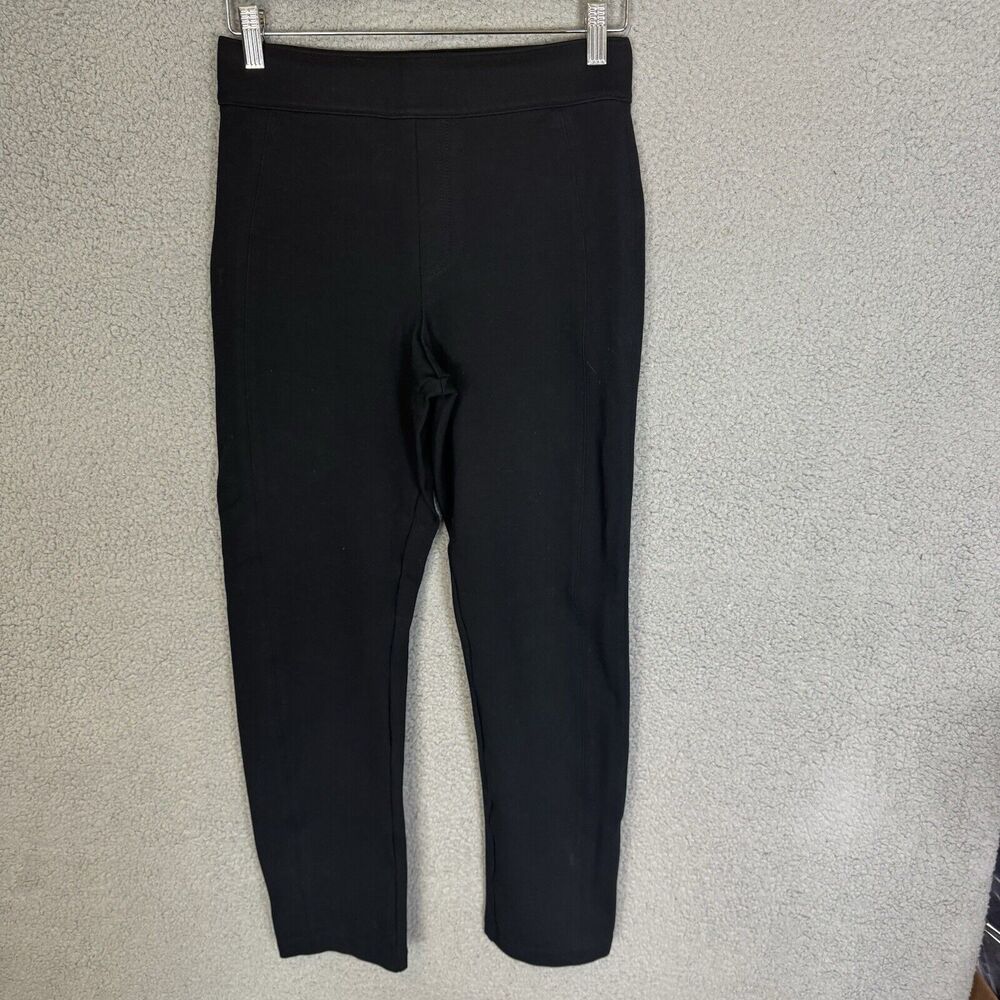 Spanx The Perfect Pant Womens S Black Ankle Skinny Ponte‎ Pull On